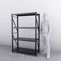 1.2m*1.8m*0.5m 800KG (W*H*D) Steel Shelving