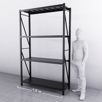 1.5m*2.4m*0.5m 800KG (W*H*D) Steel Shelving