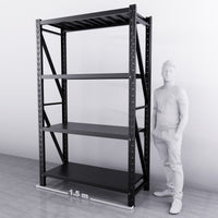 1.5m*2.4m*0.6m 1000KG (W*H*D) Steel Shelving