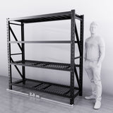 2m*2m*0.6m 1000KG (W*H*D) Steel Shelving