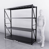 2m*2m*0.6m 800KG (W*H*D) Steel Shelving