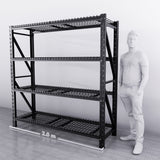 2m*1.8m*0.6m 1600KG (W*H*D) Wire Shelving