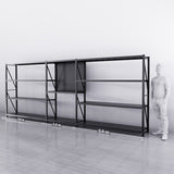 5.2m*2m*0.5m 1500KG Connecting Shelving Workbench With 1.2m Pegboard