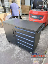 46'' Connected 5-Drawer & Cabinet Roller Toolbox