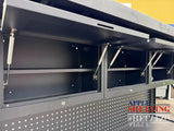 2-Shelf Lockable Upper Cupboard