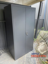 176cm height 2-Door Storage Cabinet Lockable Cupboard (Steel)